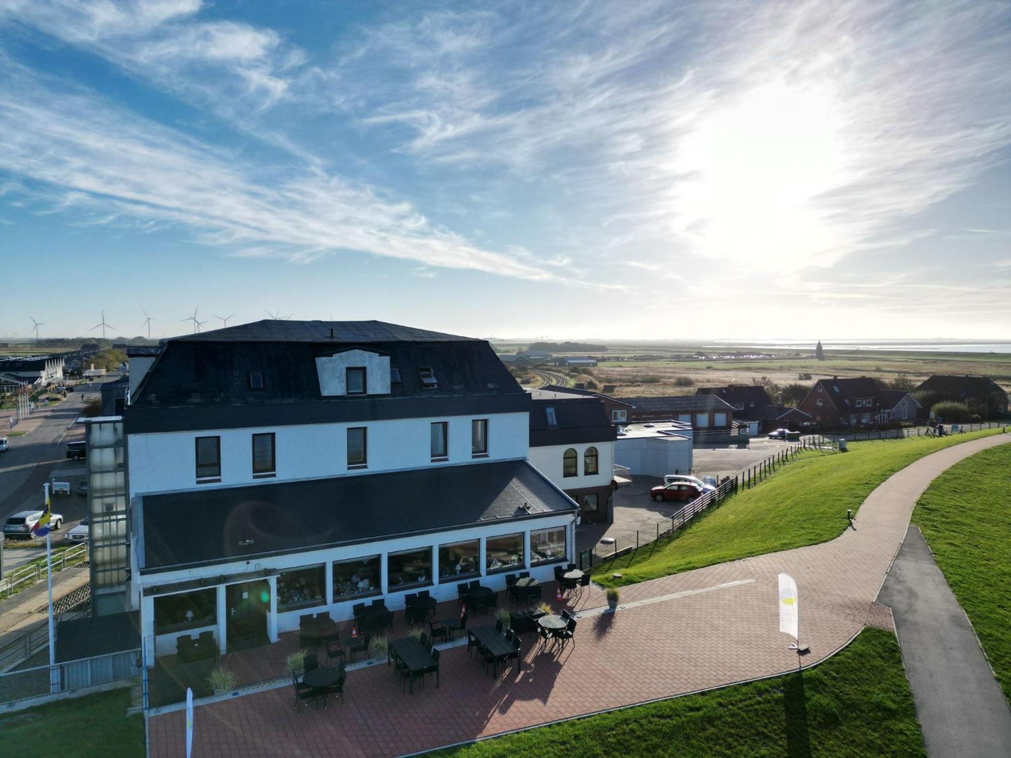Strandhotel Dagebüll direkt an der Nordsee Exterior foto