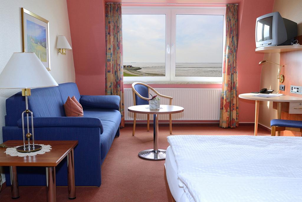 Strandhotel Dagebüll direkt an der Nordsee Exterior foto