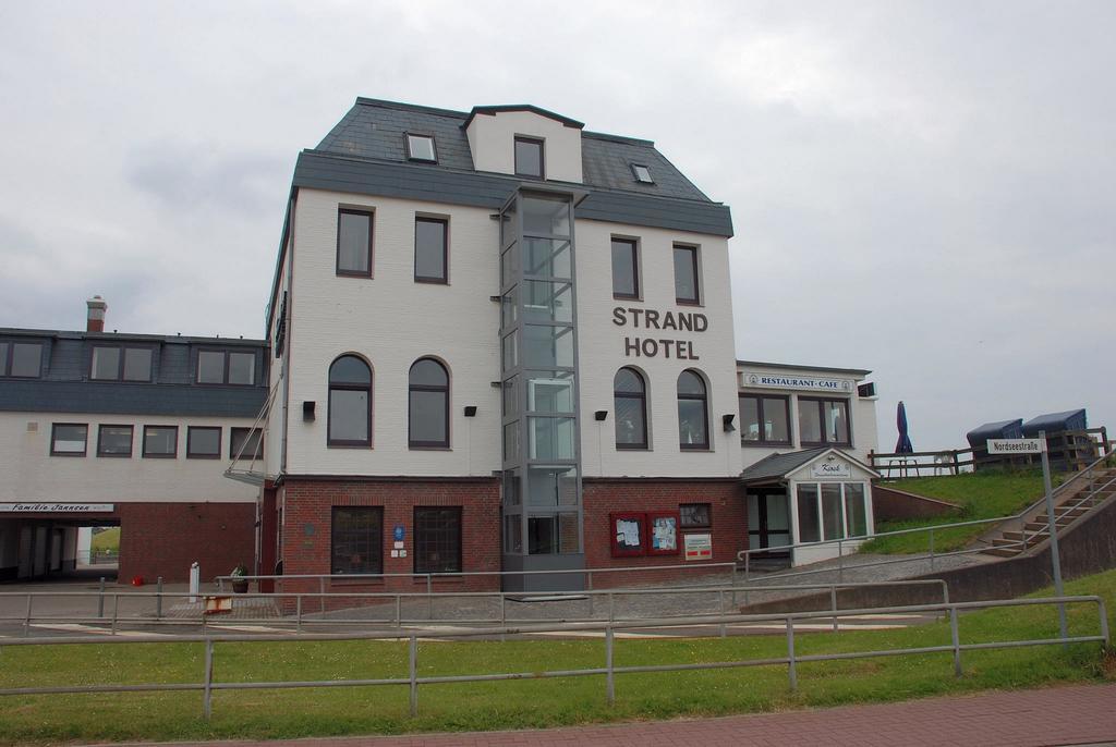 Strandhotel Dagebüll direkt an der Nordsee Exterior foto